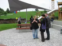 Bild zu Einweihung des Dorfplatzes Edelweiler am 13. Juni 2010